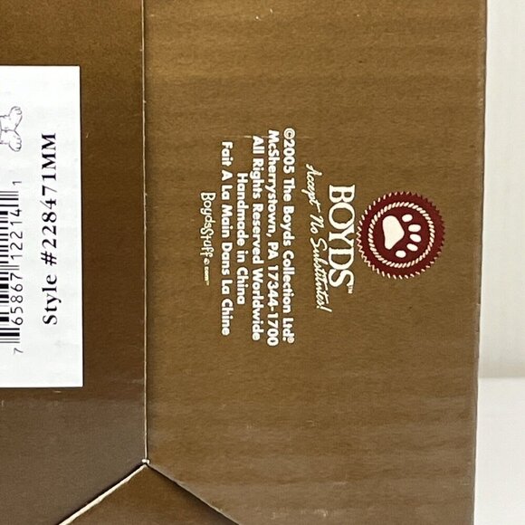 Boyds Bears & Friends M&M Collectible Resin Figurines 2 pc 2005 w/ box - Picture 10 of 12